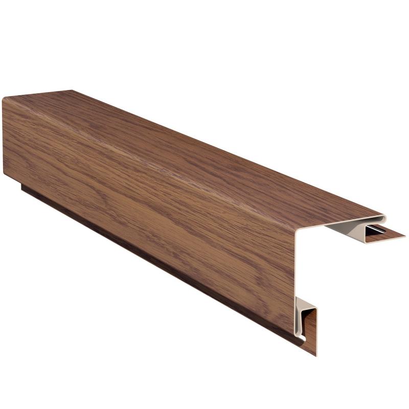 Rohový profil široký WOOD SIDING SV-12 Zlatý dub