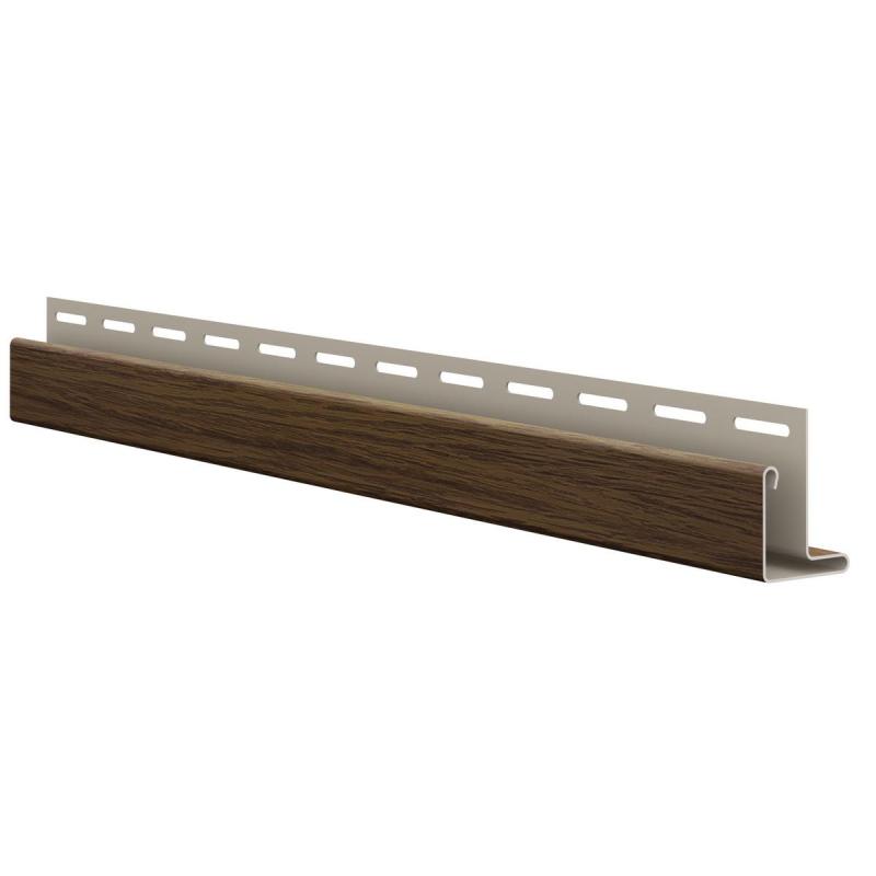 Rohový profil úzky WOOD SIDING SV-12N Orech