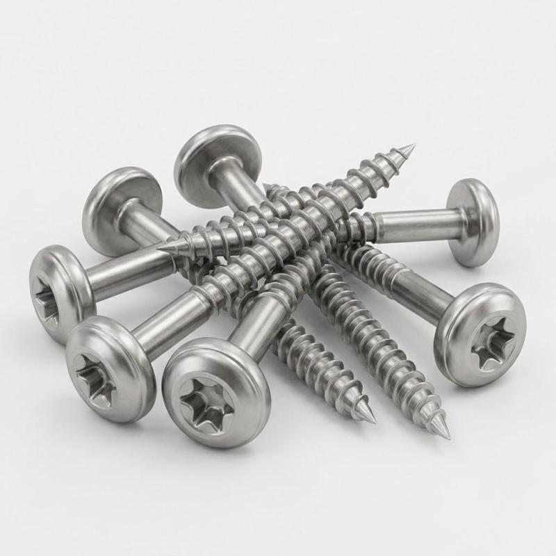 Upevňovacia skrutka V3535 - 3,5x35 mm - nerez A2, drážka Torx T15