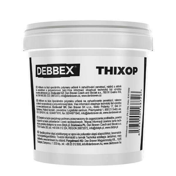 Aditivum THIXOP 1 kg kelímek bílá
