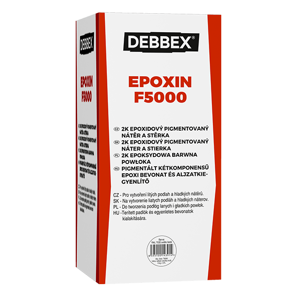 EPOXIN F5000 6 kg sada plechovek 5 + 1 kg světle šedá RAL 7035