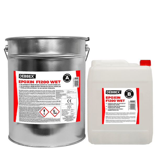 EPOXIN F1200 WET 550 kg sud transparentní