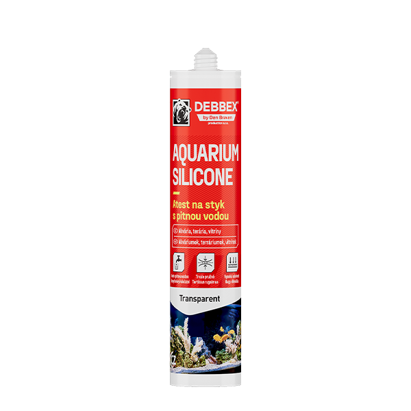 Akvaristické lepidlo 280 ml kartuše transparentní