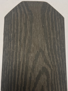 WPC plotovky LAMBOFENCE Dark Grey s trojhrannou hlavou 90 x 13 mm.