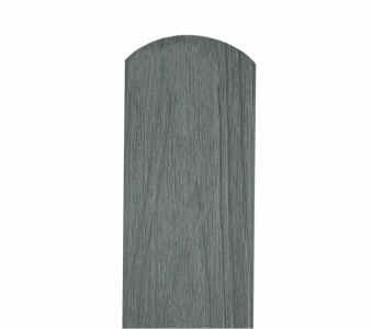 Plotovka WOODplus Ultra ukončenie s oblúčikom 138 x 15 mm Grey