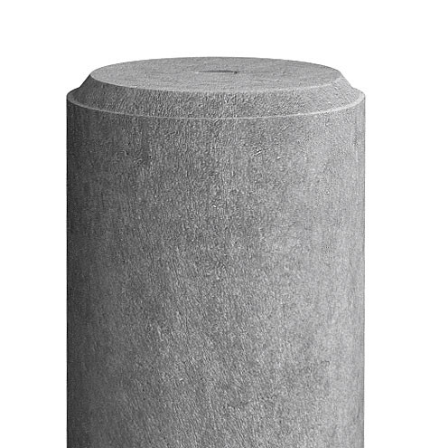 Kôl z recyklovaného plastu Ø 9,8 cm Šedá