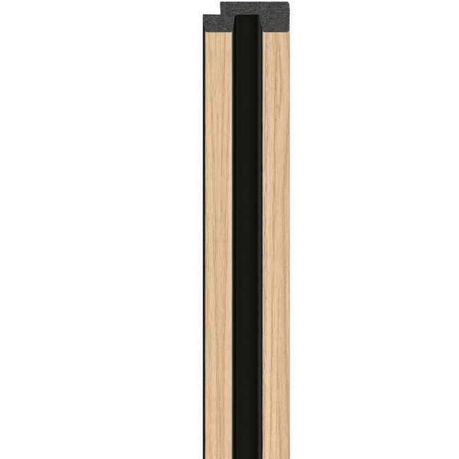 Pravá lemovacia lišta LINERIO WOOD S-LINE Natural+Black