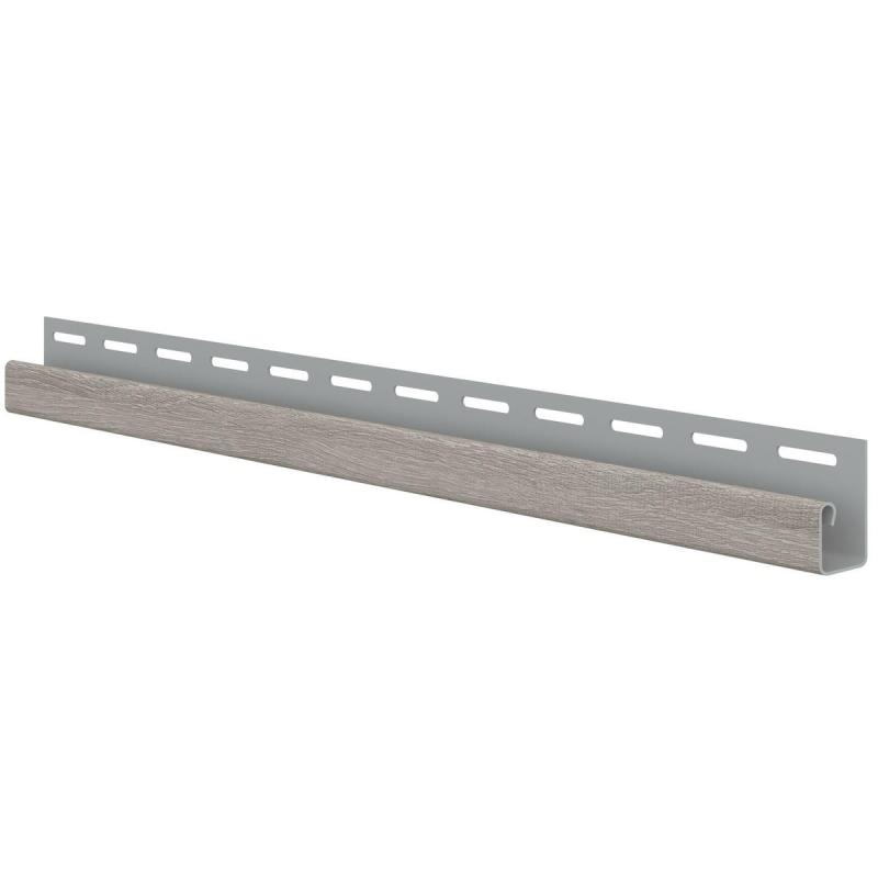 Ukončovací J-profil WOOD SIDING SV-15 Polárný dub