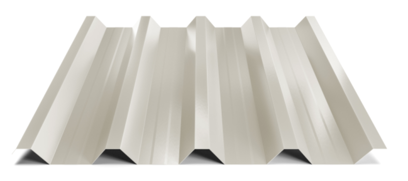 Trapézový plech Hornval T55 MAX Super 25 Polyester Gloss 0,5 mm RAL 9002