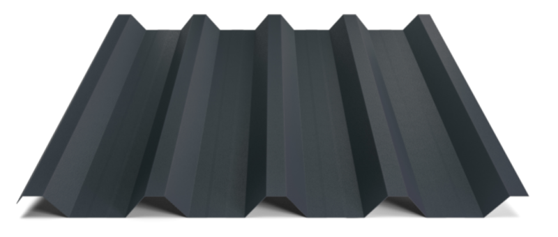 Trapézový plech Hornval T55 MAX Super 25 Polyester Gloss 0,5 mm RAL 7016