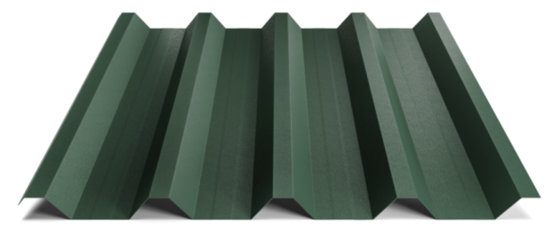 Trapézový plech Hornval T55 MAX Super 25 Deep MAtt 0,5 mm RAL 6020