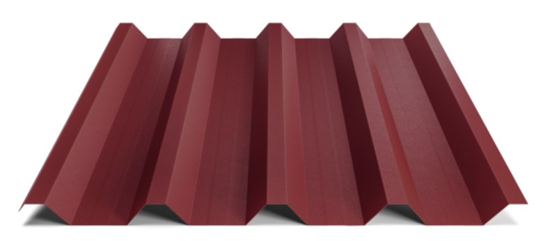 Trapézový plech Hornval T55 Max Super Plus 35 Deep Matt 0,55 mm RAL 3005