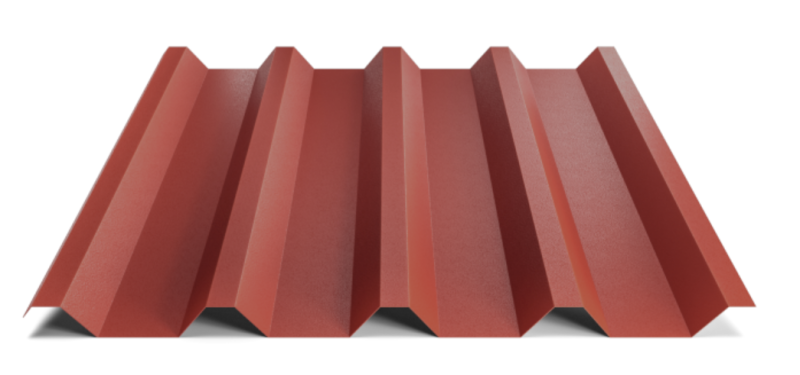Trapézový plech Hornval T55 Super 25 Deep Matt 0,5mm RAL 3009
