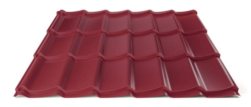 Plechová strešná krytina Hornval H4 20 / 350 Super 25 Polyester Gloss RAL 3005