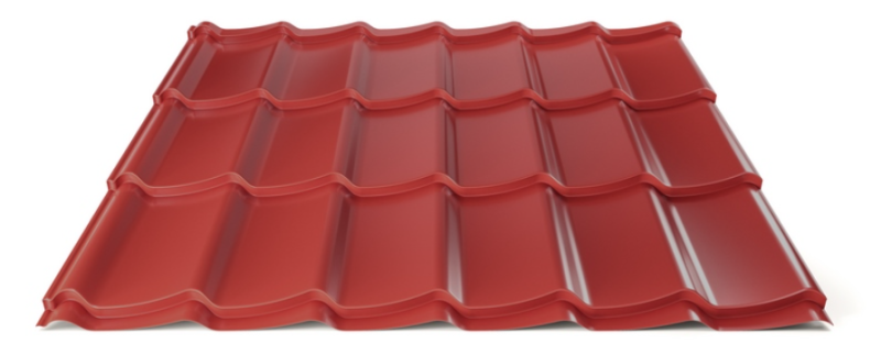 Plechová strešná krytina Hornval H4 20 / 350 Super Plus 35 Polyester Gloss RAL 3011