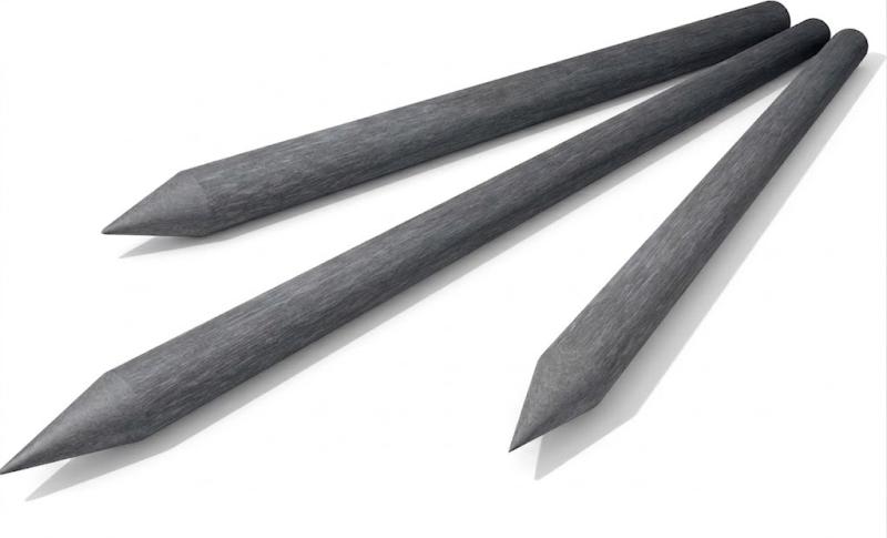 Stĺpik Ø 7 cm Šedá