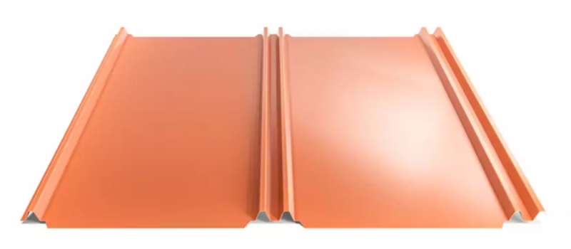 Strešný panel Hornval H8 PT25 Super 25 Polyester Gloss 0,5 mm RAL 8004