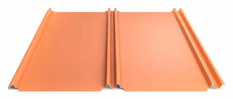 Strešný panel Hornval H8 PT25 Super 25 Deep Matt 0,5 mm RAL 8004