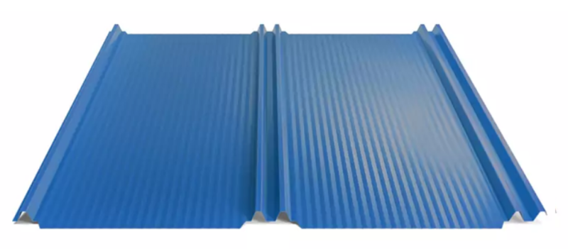 Strešný panel Hornval H8 Vlna Super 25 Polyester Gloss 0,5 mm RAL 5010