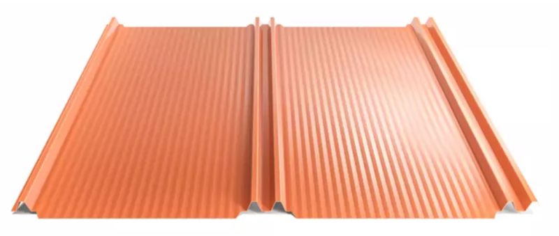 Strešný panel Hornval H8 Vlna Super 25 Polyester Gloss 0,5 mm RAL 8004