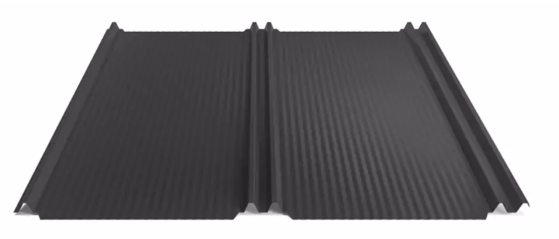 Strešný panel Hornval H8 Vlna Super 25 Polyester Gloss 0,5 mm RAL 9005