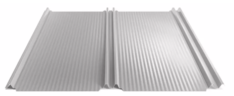 Strešný panel Hornval H8 Vlna Super 25 Polyester Gloss 0,5 mm RAL 9006