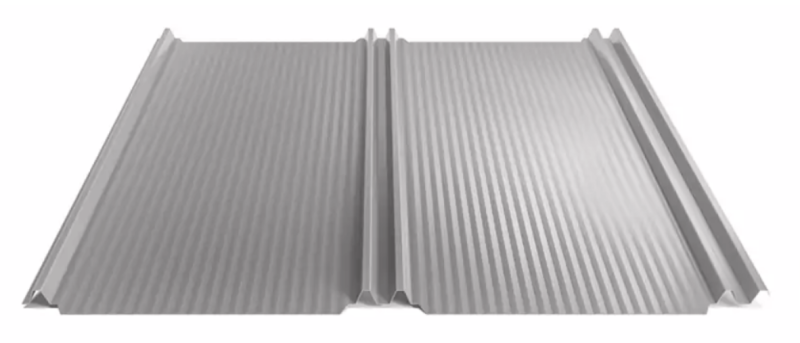 Strešný panel Hornval H8 Vlna Super 25 Polyester Gloss 0,5 mm RAL 9007