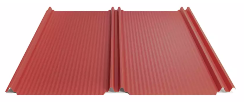 Strešný panel Hornval H8 Vlna Super 25 Deep Matt 0,5 mm RAL 3011