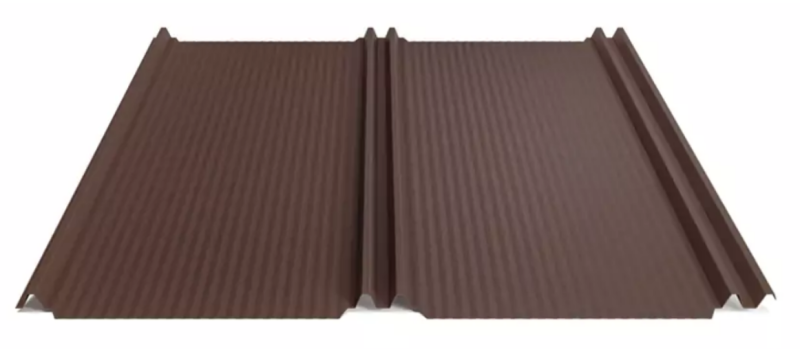 Strešný panel Hornval H8 Vlna Super 25 Deep Matt 0,5 mm RAL 8019