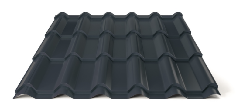 Plechová strešná krytina Hornval H3 20 / 350 Super 25 Polyester Gloss RAL 7016