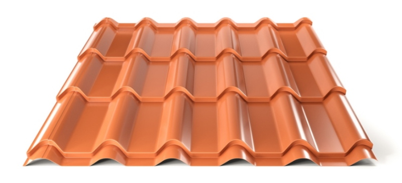 Plechová strešná krytina Hornval H3 20 / 350 Super 25 Polyester Gloss RAL 8004