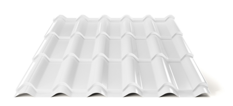 Plechová strešná krytina Hornval H3 20 / 350 Super 25 Polyester Gloss RAL 9010
