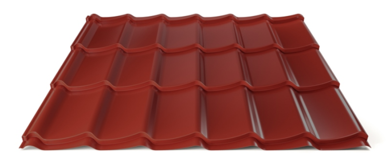 Plechová strešná krytina Hornval H4 20 / 350 Super 25 Polyester Gloss RAL 3009