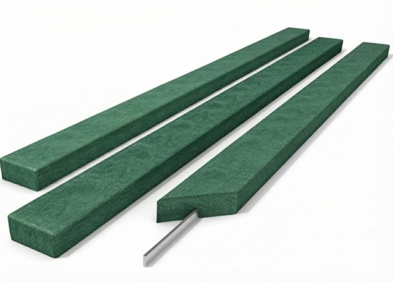 Lavičková doska s výstuhou 10 x 4 cm CLASSIC Zelená