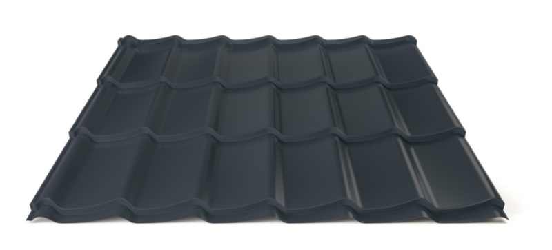Plechová strešná krytina Hornval H4 20 / 350 Super Plus 35 Polyester Gloss RAL 7016