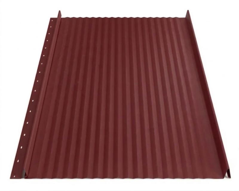 Hornval strešný panel Click H6 Vlna Super 25 Deep Matt 0,5 mm RAL 3009