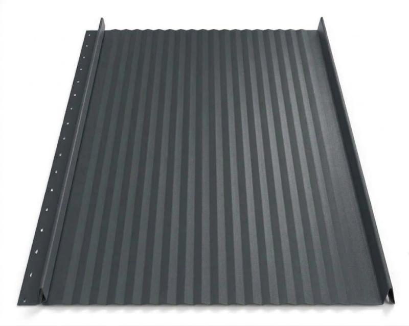 Hornval strešný panel Click H6 Vlna Super 25 Deep Matt 0,5 mm RAL 7024