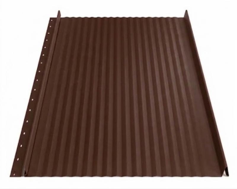 Hornval strešný panel Click H6 Vlna Super 25 Deep Matt 0,5 mm RAL 8017