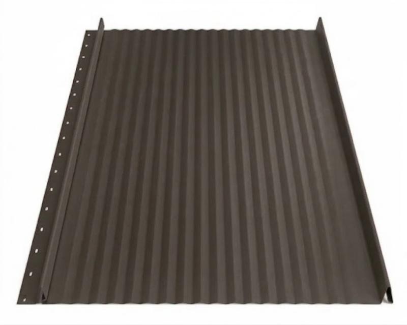 Hornval strešný panel Click H6 Vlna Super 25 Deep Matt 0,5 mm RAL 8019